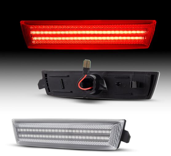 Chevrolet Malibu  Rear Bumper LED side marker
(Clear Len)(Smoked Len)(red Len)