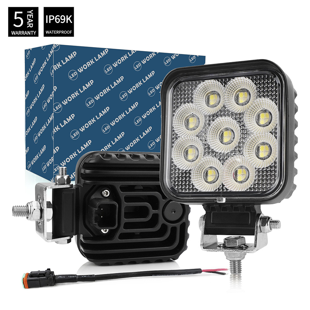 Premium 14G  4″ Compact Square 36W